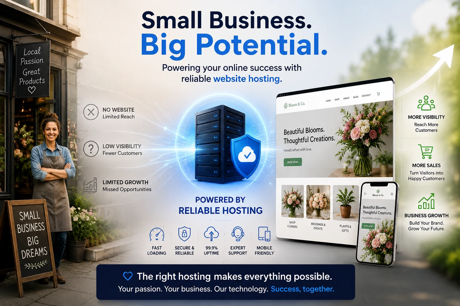 Small Business Website Hosting Service Guide